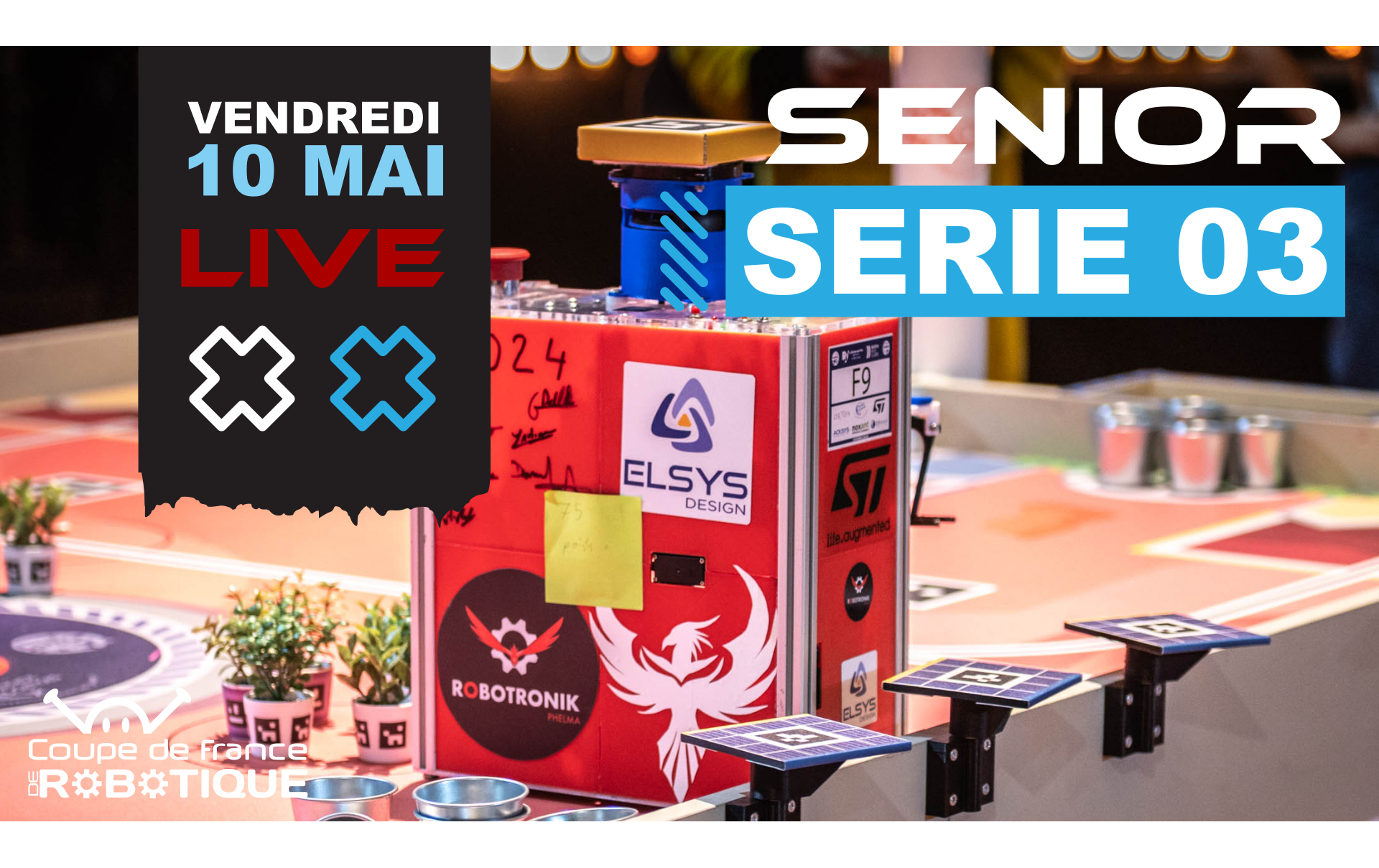 Coupe De Robotique Senior 2024 Résultats des matchs Série 3 Coupe